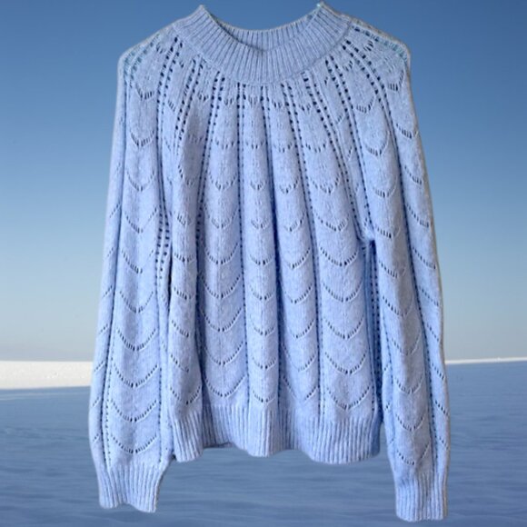 Aspen Soft Blue Sweater - Picture 1 of 15